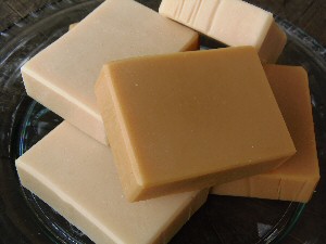 natural colored soap